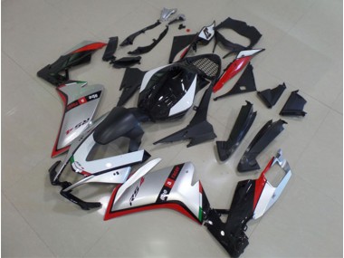Aprilia RS4 50 125 11-18 - Negro Plata Rojo