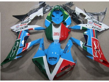 Honda CBR 1000 RR 04-05 - Azul Rojo Verde Motul