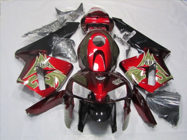 Honda CBR 600 RR 05-06 - Negro Rojo Honda CBR 600 RR 05-06 - Negro Rojo