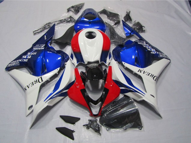 Honda CBR 600 RR 09-12 - Blanco Azul Rojo DREAM Honda CBR 600 RR 09-12 - Blanco Azul Rojo DREAM