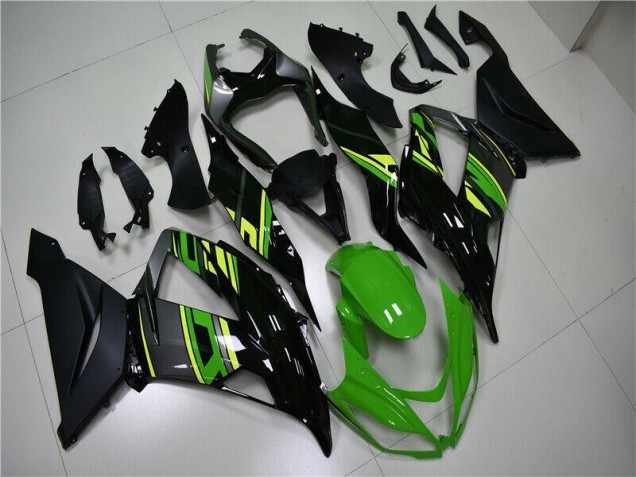 Kawasaki ZX6R 13-18 - Verde Negro