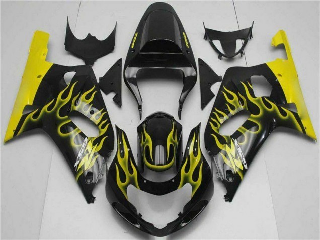 Suzuki GSXR 600 / 750 K1 K2 K3 01-03 - Negro Suzuki GSXR 600 / 750 K1 K2 K3 01-03 - Negro
