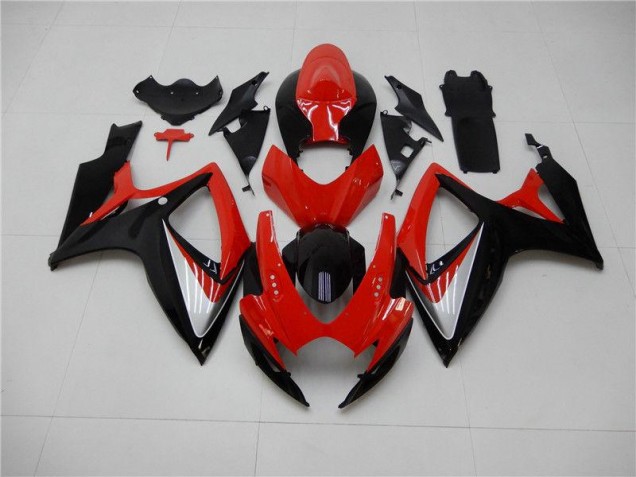 Suzuki GSXR 600 / 750 K6 06-07 - Rojo Negro Suzuki GSXR 600 / 750 K6 06-07 - Rojo Negro
