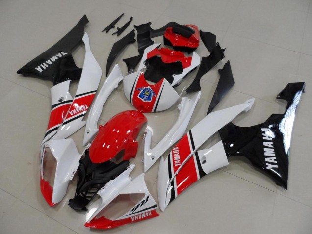 Yamaha R6 08-16 - Rojo Blanco Negro Yamaha R6 08-16 - Rojo Blanco Negro