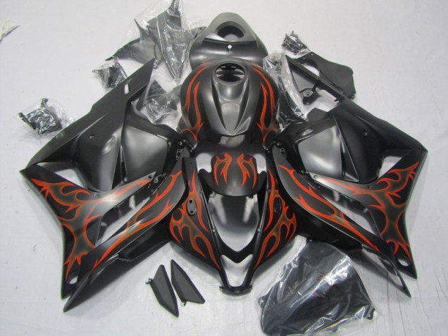 Honda CBR 600 RR 09-12 - Negro Rojo Llama Honda CBR 600 RR 09-12 - Negro Rojo Llama