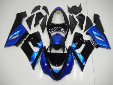 Kawasaki ZX6R 05-06 - Azul Negro