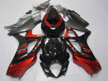 Suzuki GSXR 1000 K7 07-08 - Negro Rojo