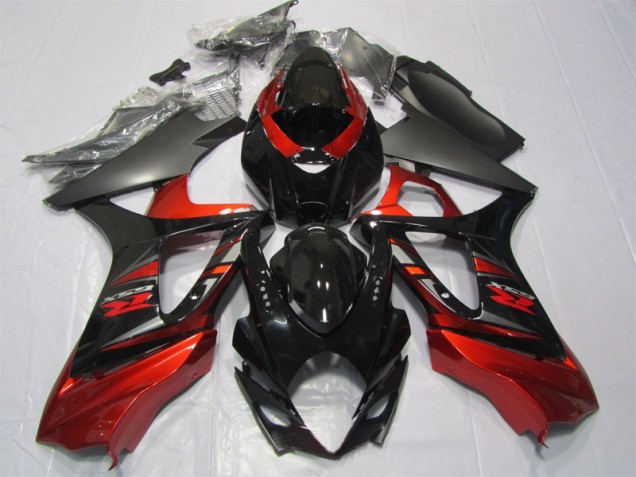 Suzuki GSXR 1000 K7 07-08 - Negro Rojo Suzuki GSXR 1000 K7 07-08 - Negro Rojo