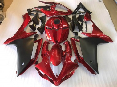 Yamaha R1 07-08 - Negro Mate Rojo