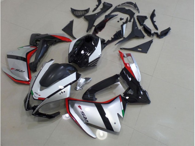 Aprilia RS4 50 125 11-18 - Negro Plata Rojo Aprilia RS4 50 125 11-18 - Negro Plata Rojo