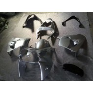 Kawasaki ZX9R 02-03 - Plata Brillante Negro