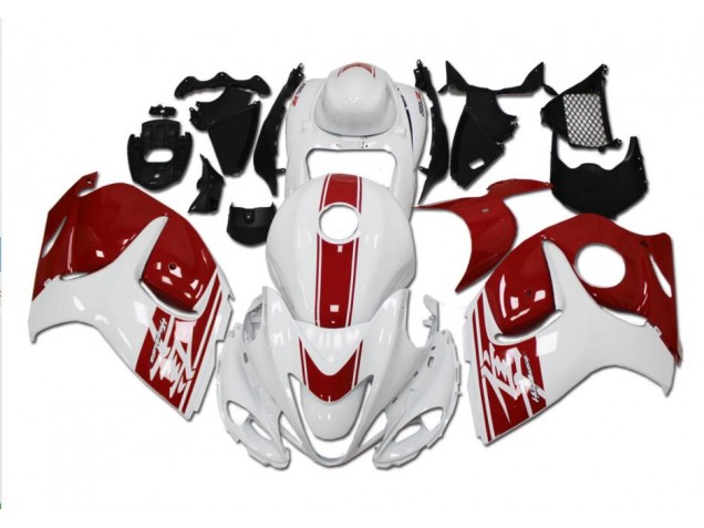 Suzuki GSXR 1300 Hayabusa 08-19 - Blanco Rojo Suzuki GSXR 1300 Hayabusa 08-19 - Blanco Rojo