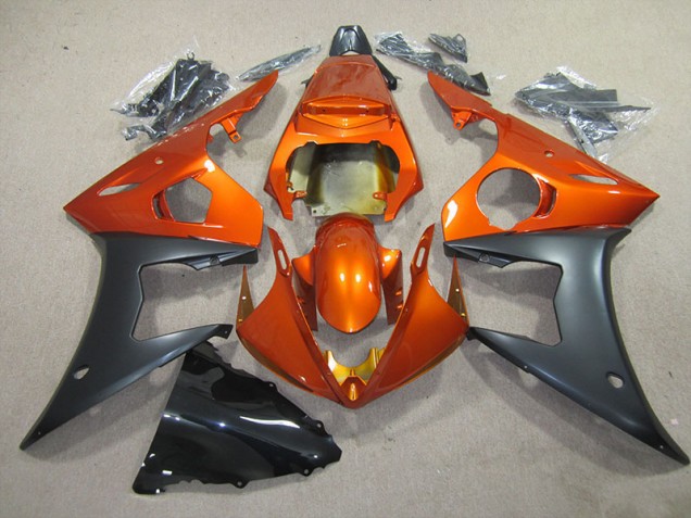 Yamaha R6 03-05 - Naranja Negro Yamaha R6 03-05 - Naranja Negro