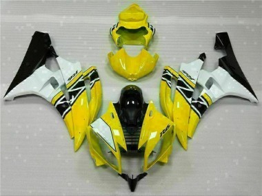 Yamaha R6 06-07 - Amarillo Blanco Negro