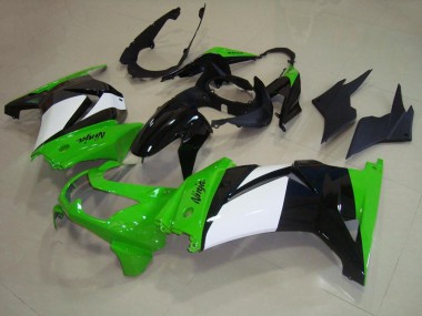 Kawasaki ZX 250R 08-12 - Verde Blanco Negro